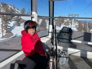 Alessandro is a lot like other kids in many ways.  He likes to read. He enjoys skiing.