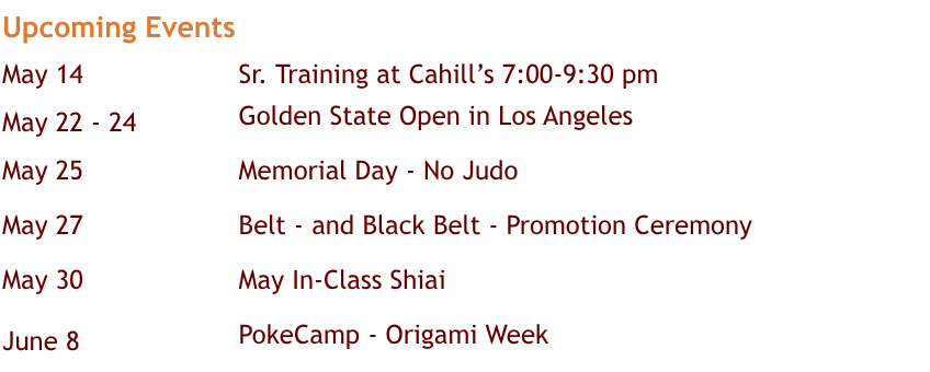 Feel free to contact us at: 510-604-6640 or info@hanabijudo.com.