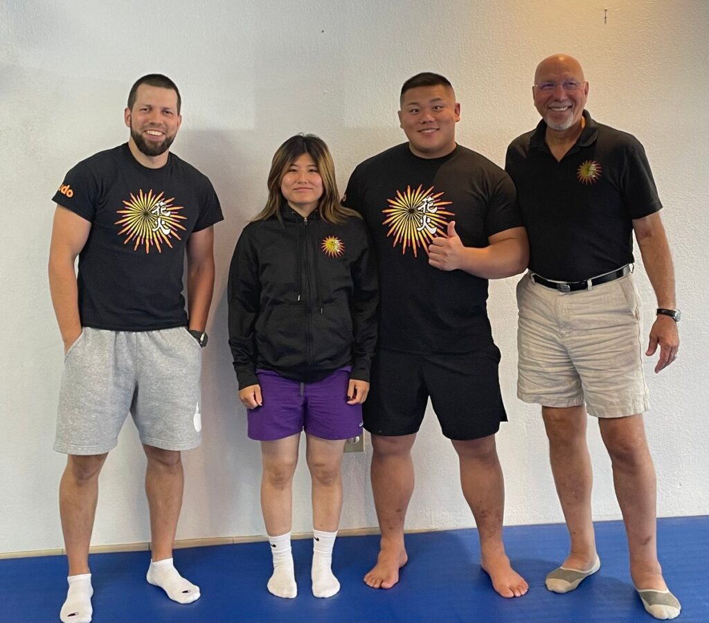 Yurii Sensei, Sana Sensei, Tomohiro Sensei, Dan Sensei