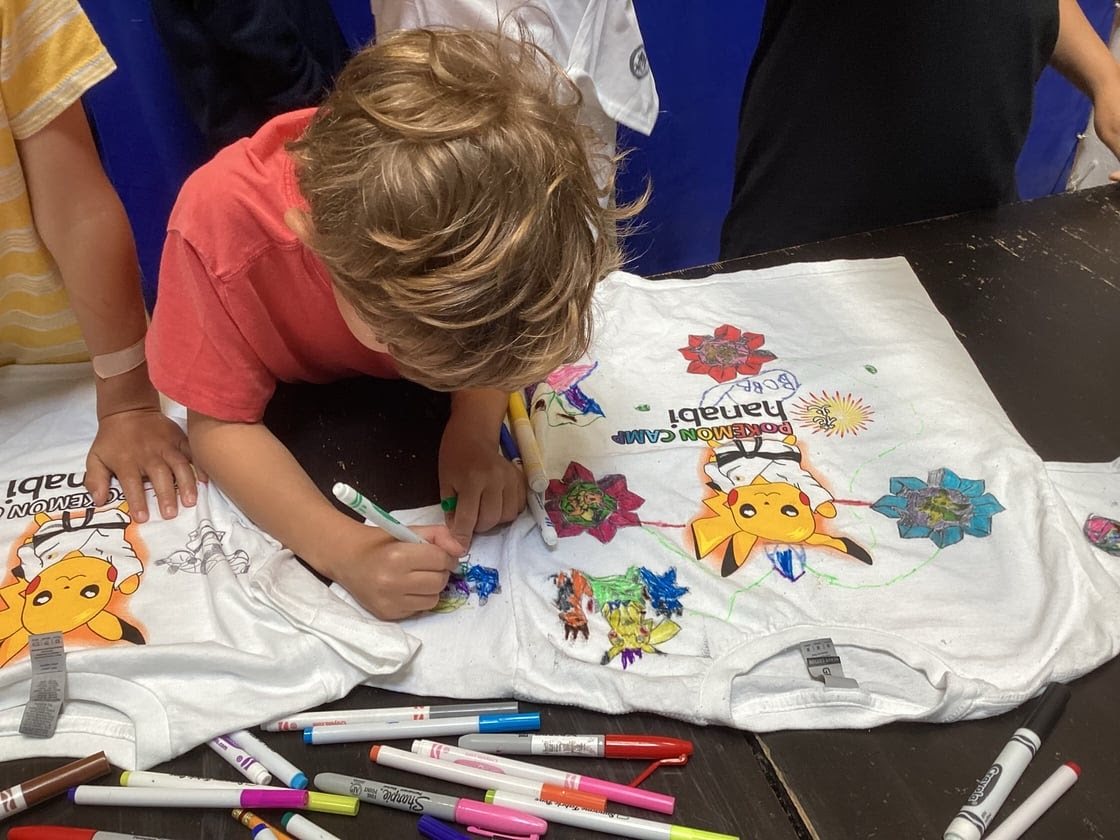 Hanabi camp child drawing — Hanabi Judo, Albany CA