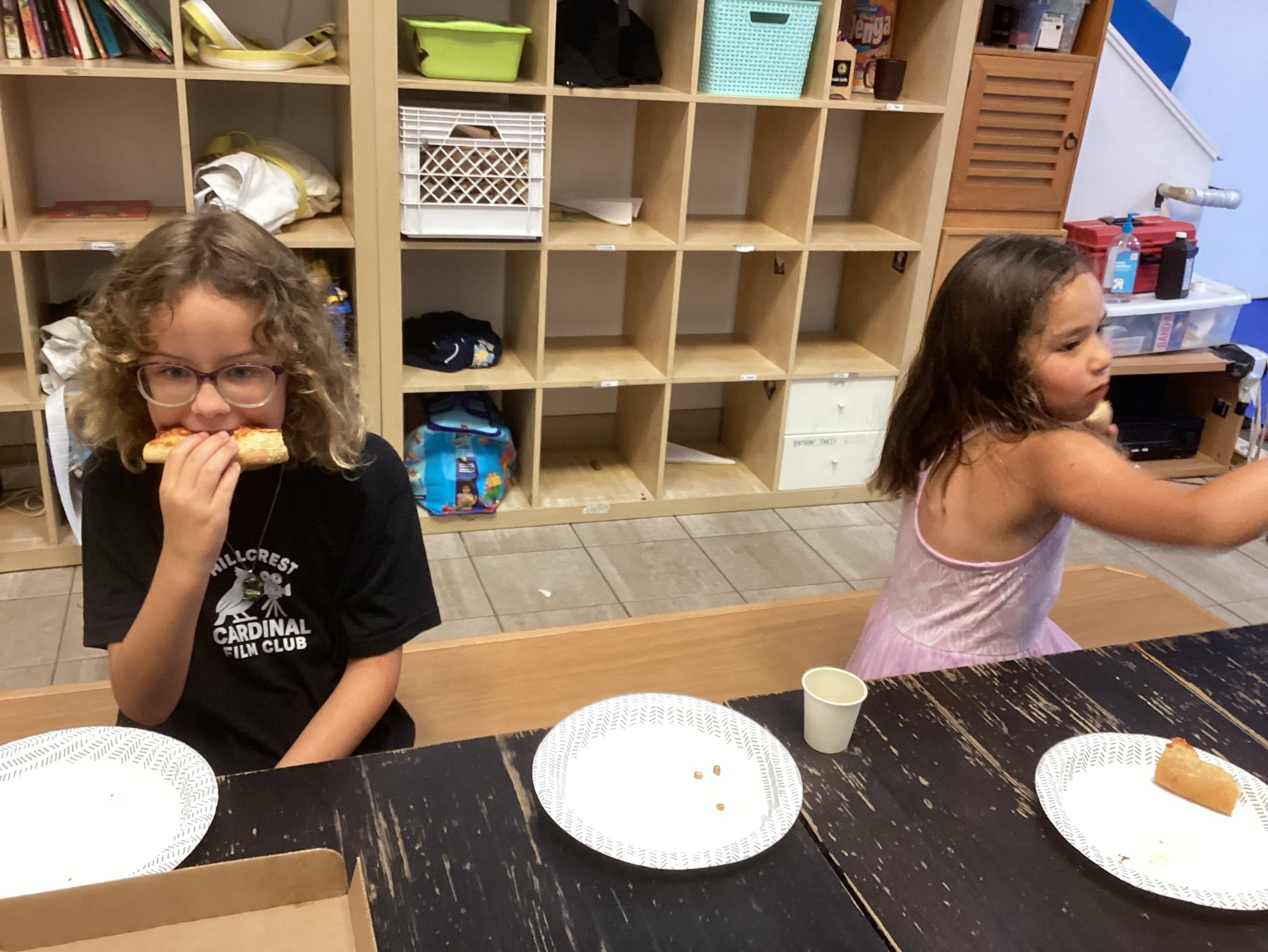 Hanabi camp girl table — Hanabi Judo, Albany CA