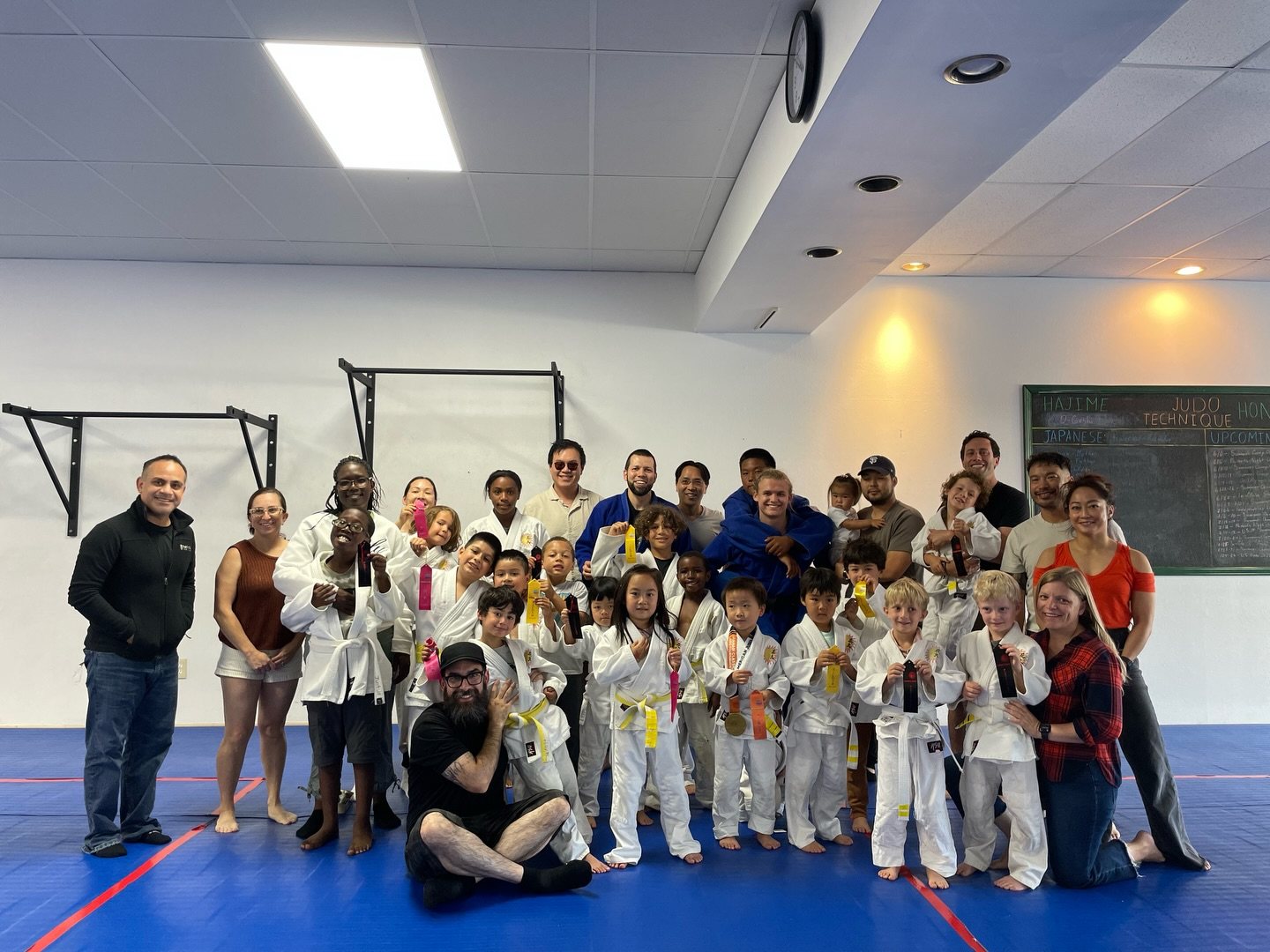 Hanabi Judo families group — Hanabi Judo, Albany CA
