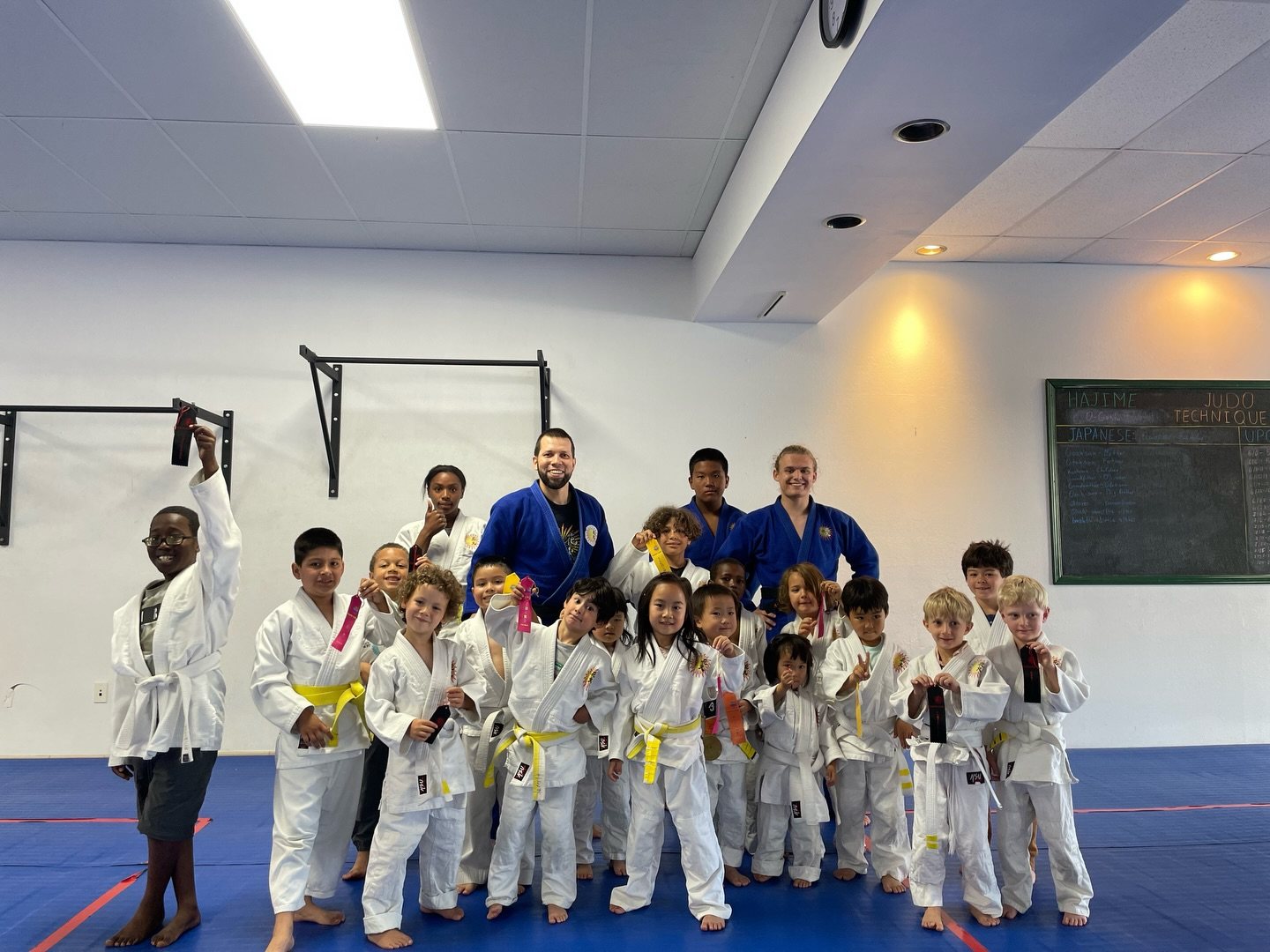 Hanabi Judo kids lined gi — Hanabi Judo, Albany CA
