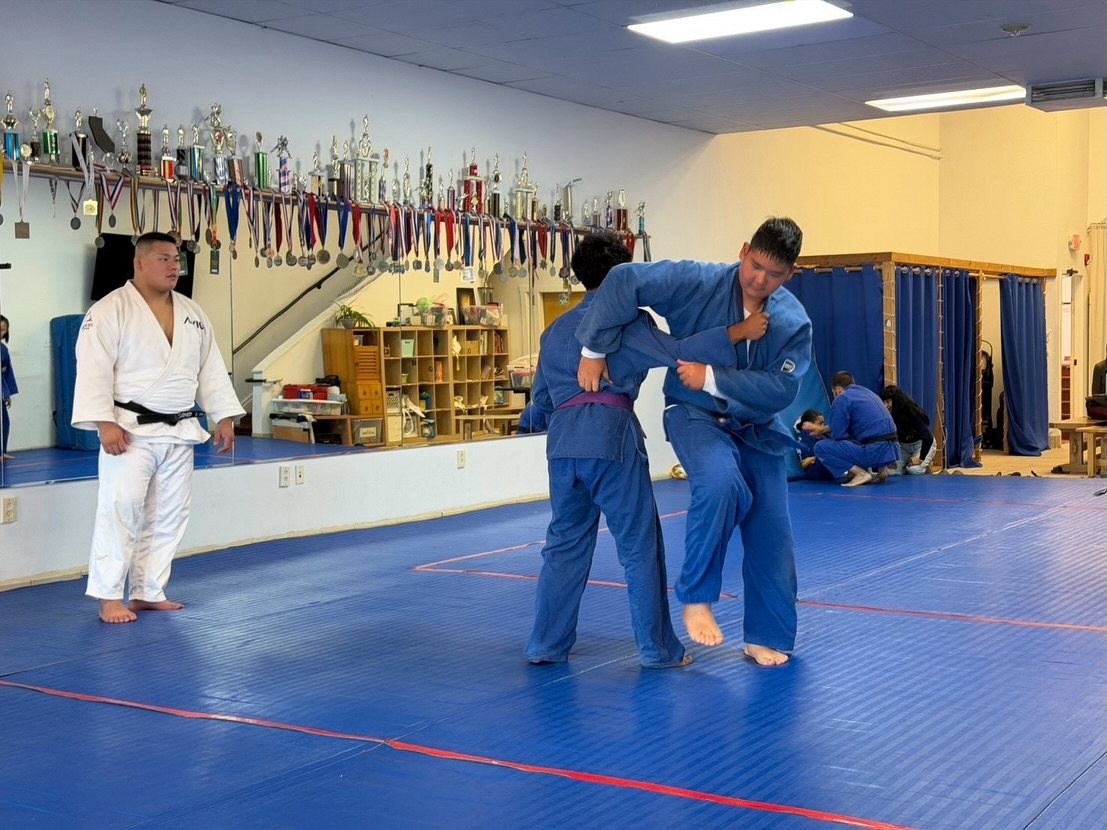 Hanabi Judo randori standing — Hanabi Judo, Albany CA