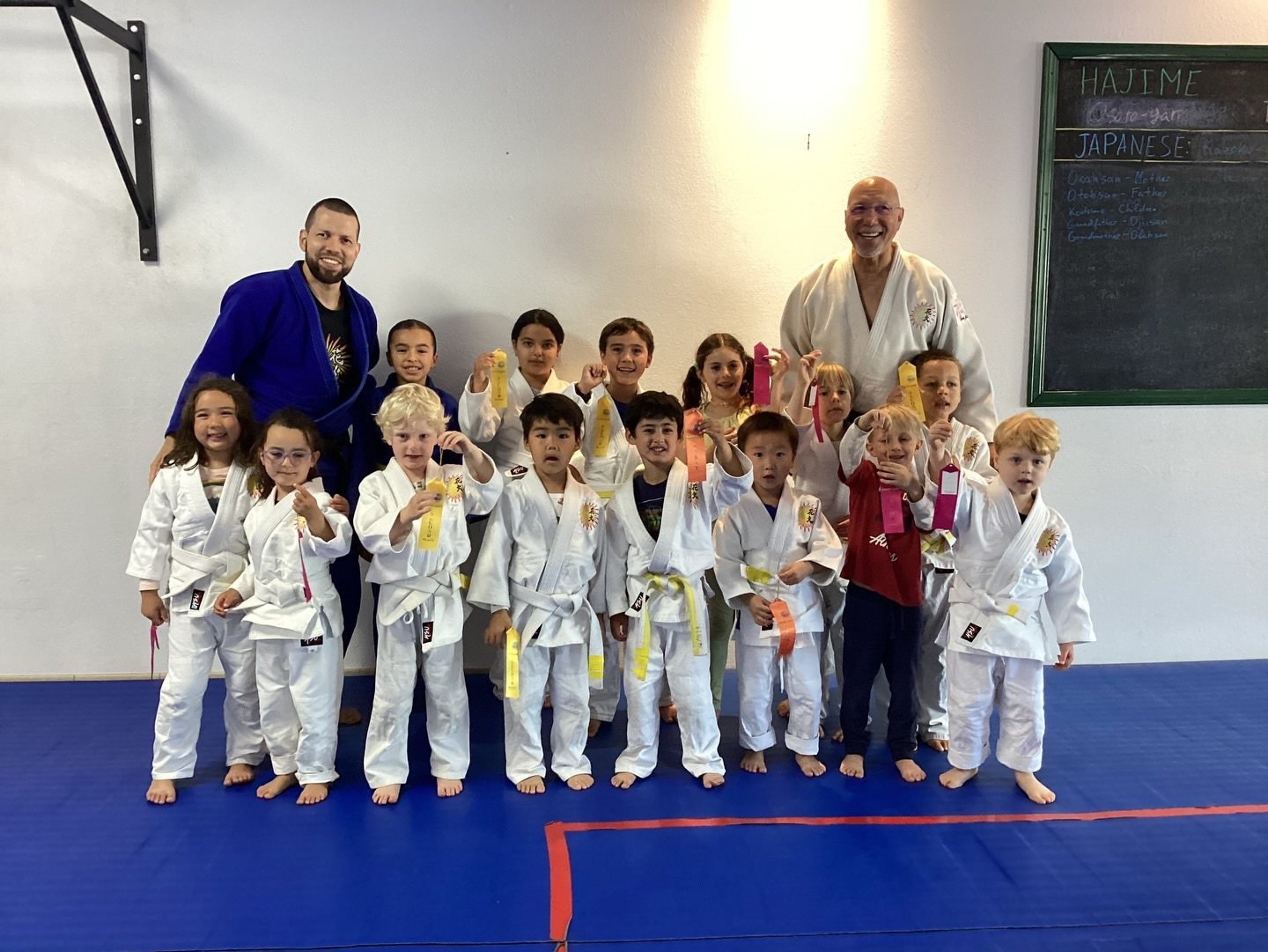 Hanabi Judo young class senseis — Hanabi Judo, Albany CA